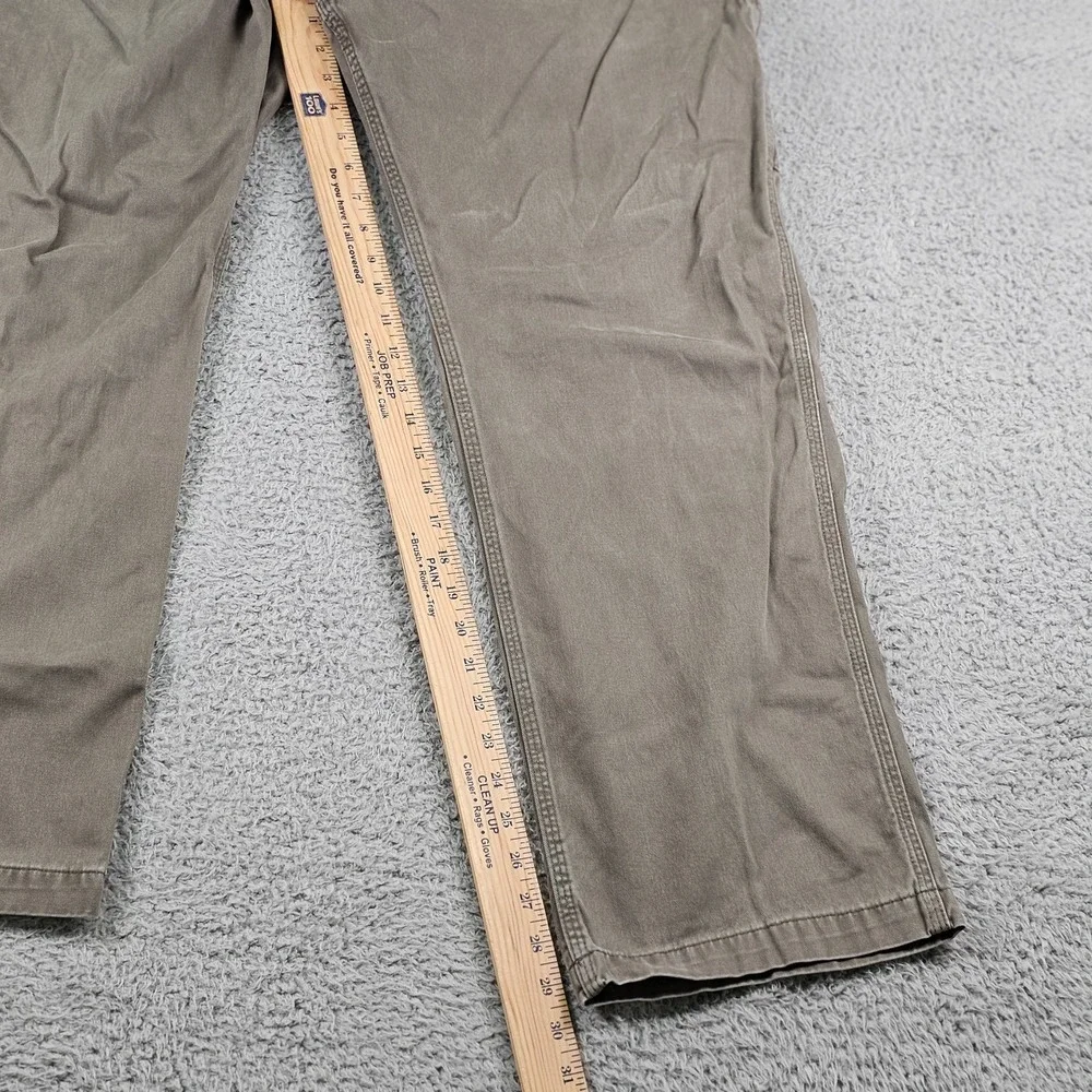 Carhartt Pants Mens 40x30 Gray B324 DFE Relaxed Fit Workwear Utility Carpenter